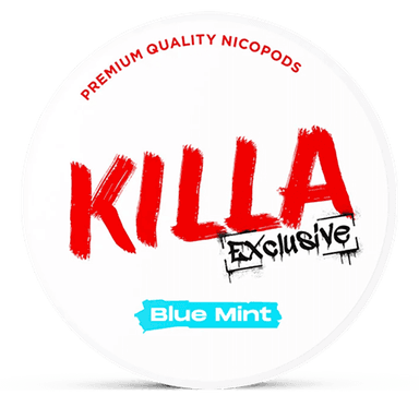Killa Exclusive Blue Mint Nicotine Pouches