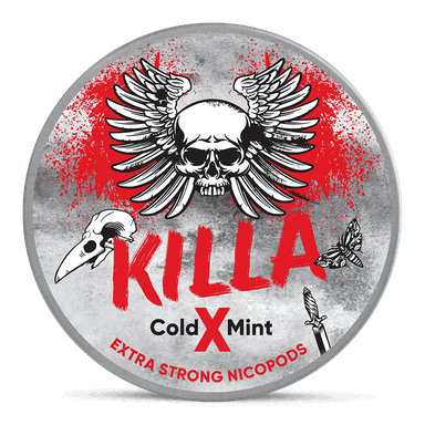 Killa X Cold Mint Nicotine Pouches