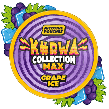 KURWA COLLECTION MAX Grape Ice 43MG
