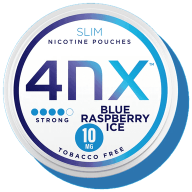 4NX Blue Raspberry Ice (10 mg as labelled)