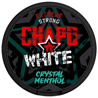 Chapo White Crystal Menthol (16.5 mg as labelled)