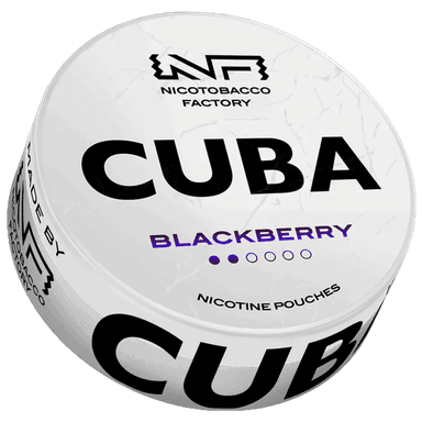 Cuba White Low Blackberry (4 mg as labelled)