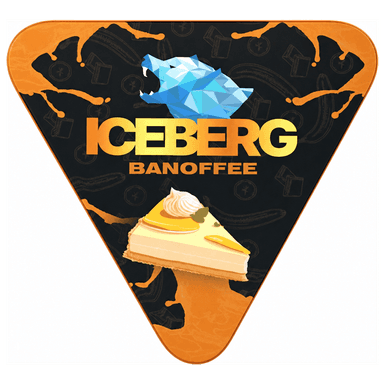 Iceberg Banoffee Pie (Nicotine Free)