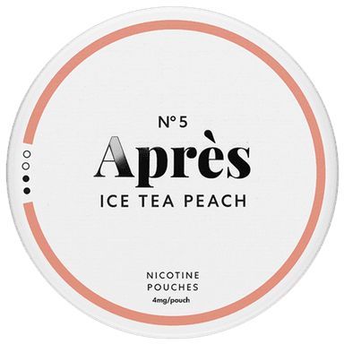 No.5 Après Ice Tea Peach - 4 mg Light
