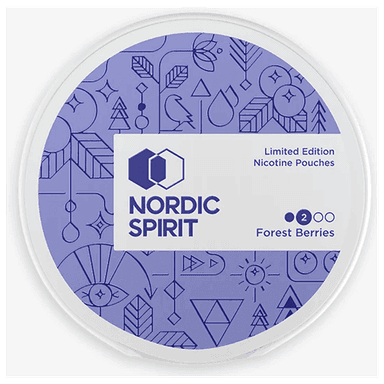 Nordic Spirit Forest Berries (8 mg as labelled)