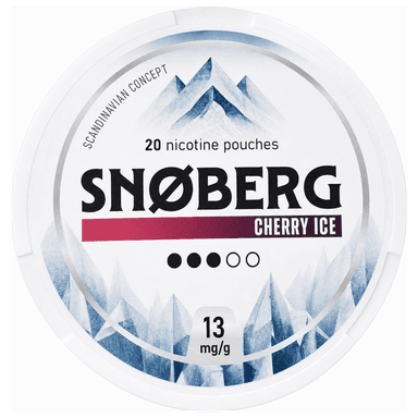 Snøberg Cherry Ice Light (13 mg as labelled)
