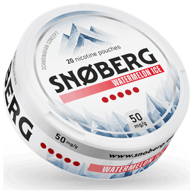 Snøberg Watermelon Ice Strong (50 mg as labelled)