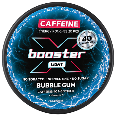 X-Booster Bubblegum Light (40 mg caffeine)