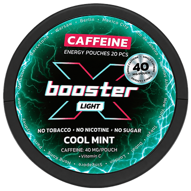 X-Booster Cool Mint Light (40 mg caffeine)