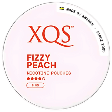 XQS Fizzy Peach Strong (8 mg)