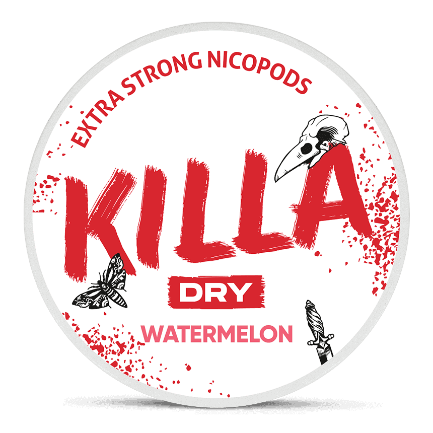 Killa Dry Watermelon Nicotine Pouches