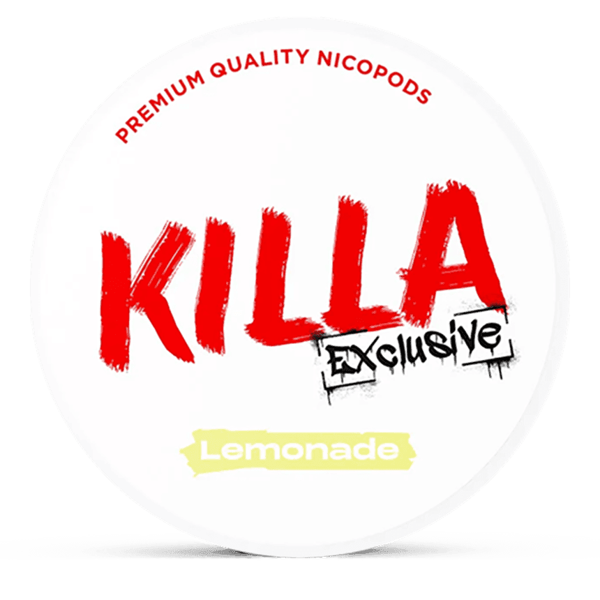Killa Exclusive Lemonade Nicotine Pouches