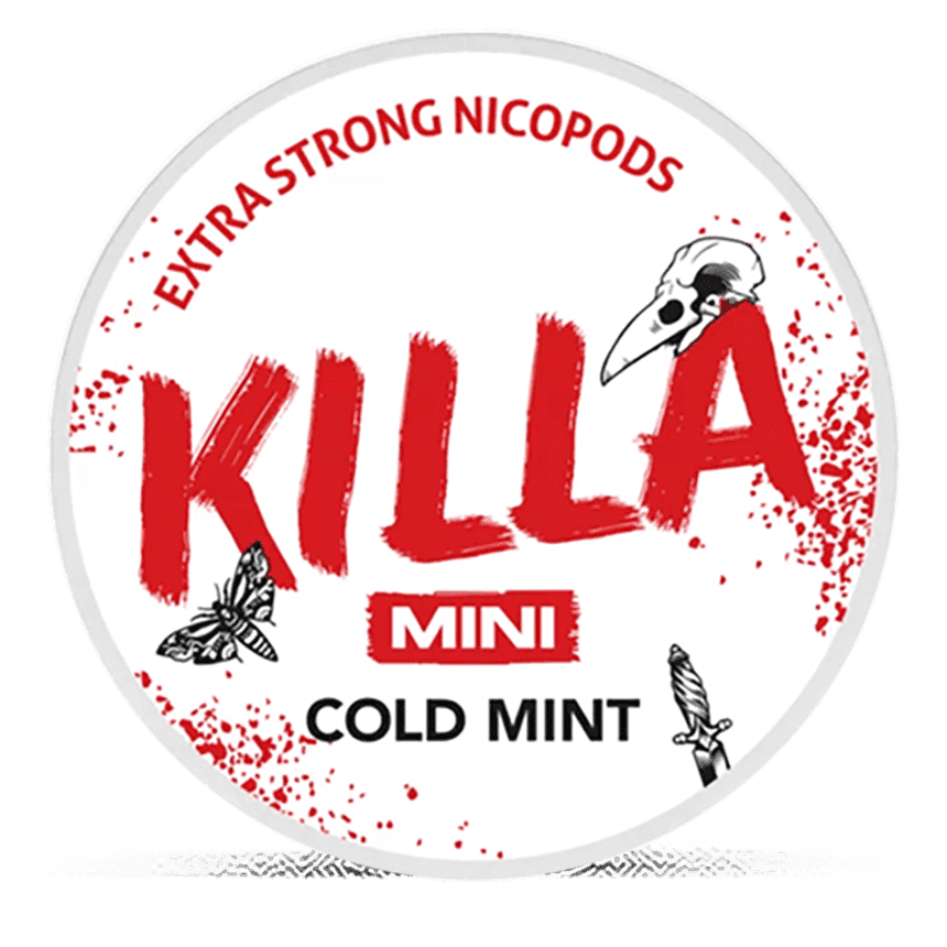 Killa Mini Cold Mint Nicotine Pouches