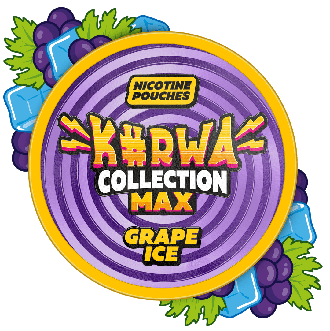 KURWA COLLECTION MAX Grape Ice 43MG