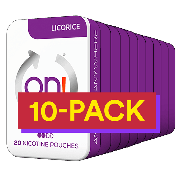 10x On! Licorice Light
