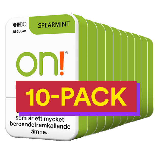 10x On! Spearmint Light