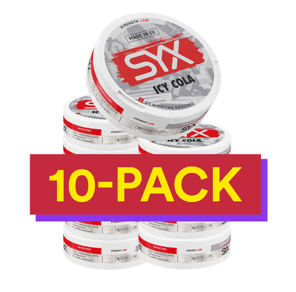 10x SYX Icy Cola Light