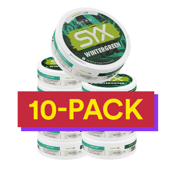 10x SYX Wintergreen Light