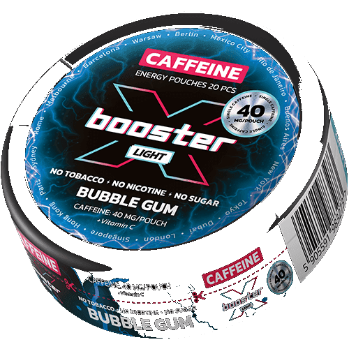 X-Booster Bubblegum Light (40 mg caffeine)