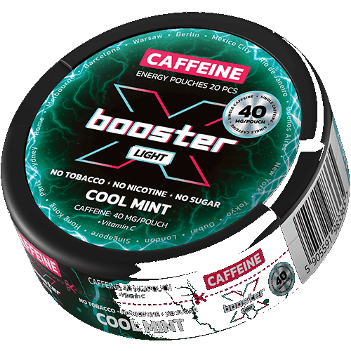 X-Booster Cool Mint Light (40 mg caffeine)