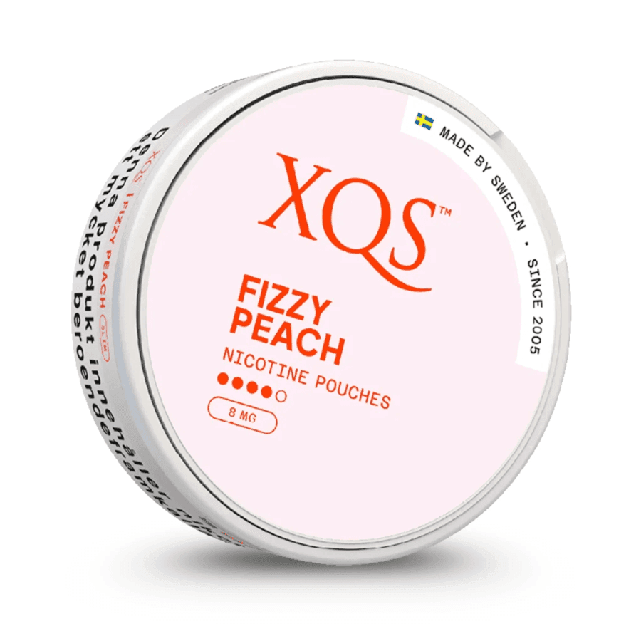 XQS Fizzy Peach Strong (8 mg)