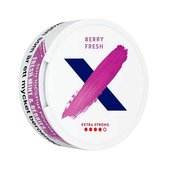Zone X Berry Fresh Slim Extra Strong (10 mg as labelled)
