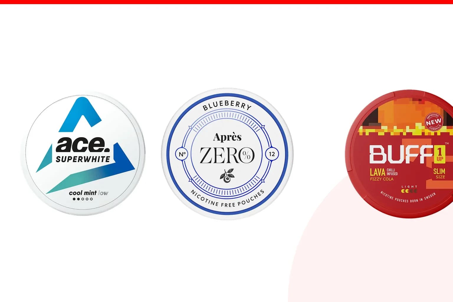 Cans of Best slim nicotine pouches from the Nicotine Pouches Canada range