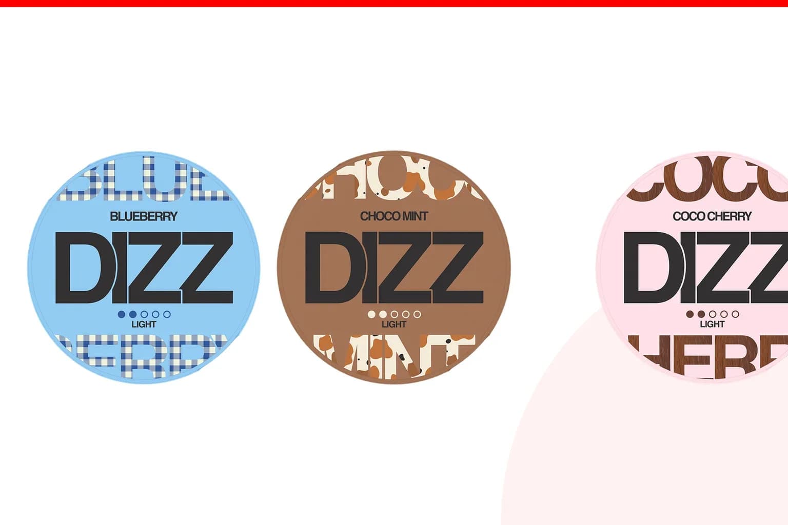 Cans of where to buy DIZZ from the Nicotine Pouches Canada range
