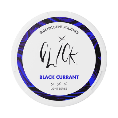 Glick Black Currant Nicotine Pouches | Light Series