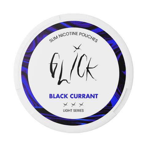 Glick Black Currant Nicotine Pouches | Light Series