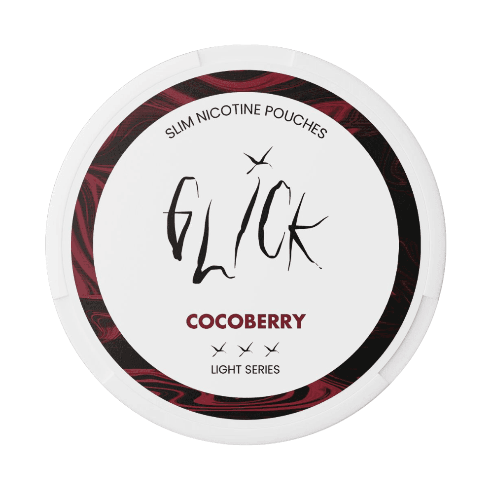 Glick Cocoberry Nicotine Pouches | Light Series