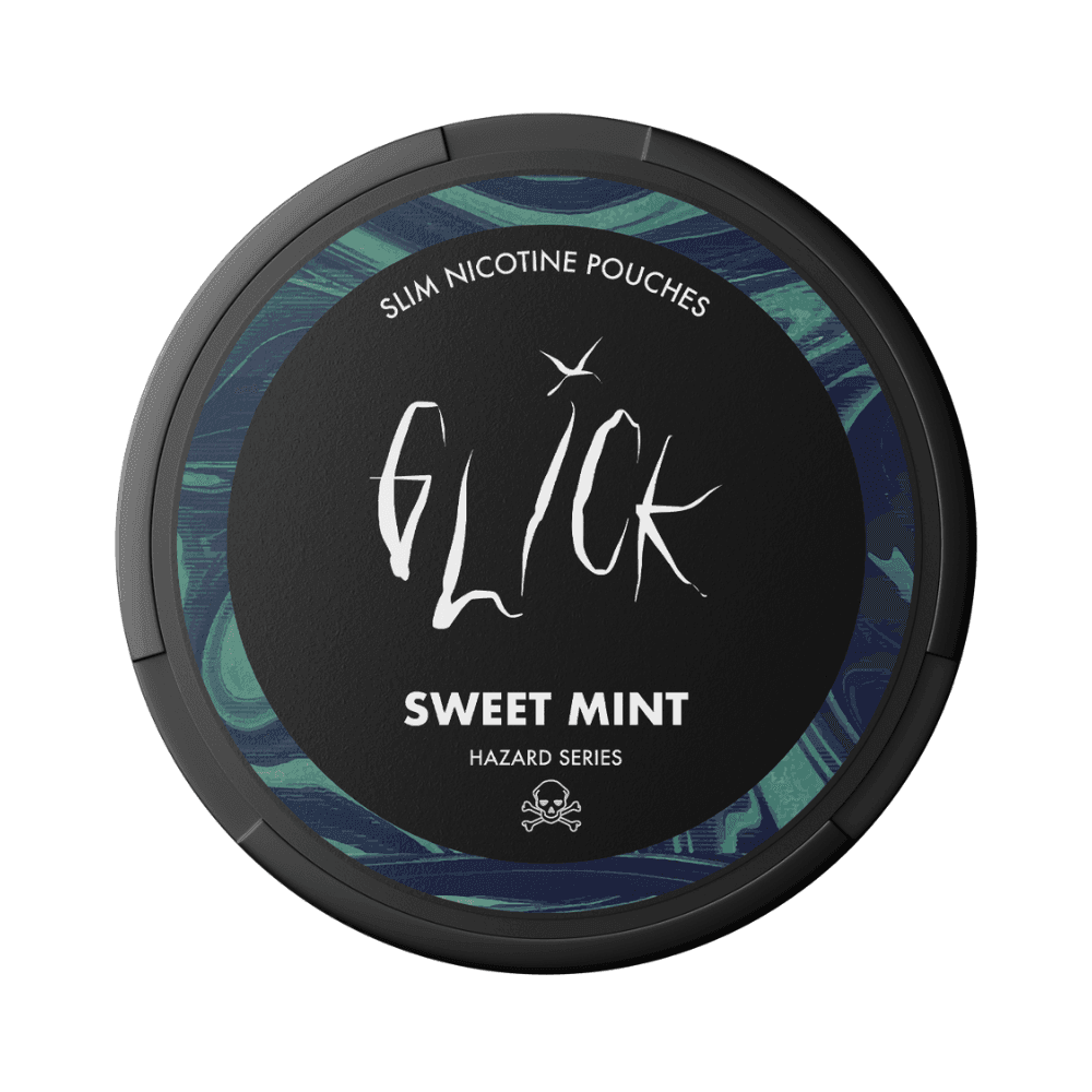 Glick Sweet Mint Nicotine Pouches | Hazard Series