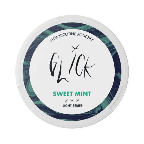 Glick Sweet Mint Nicotine Pouches| Light Series