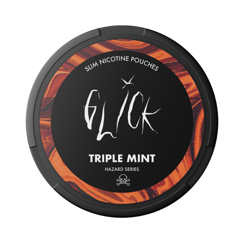 Glick Triple Mint Nicotine Pouches | Hazard Series