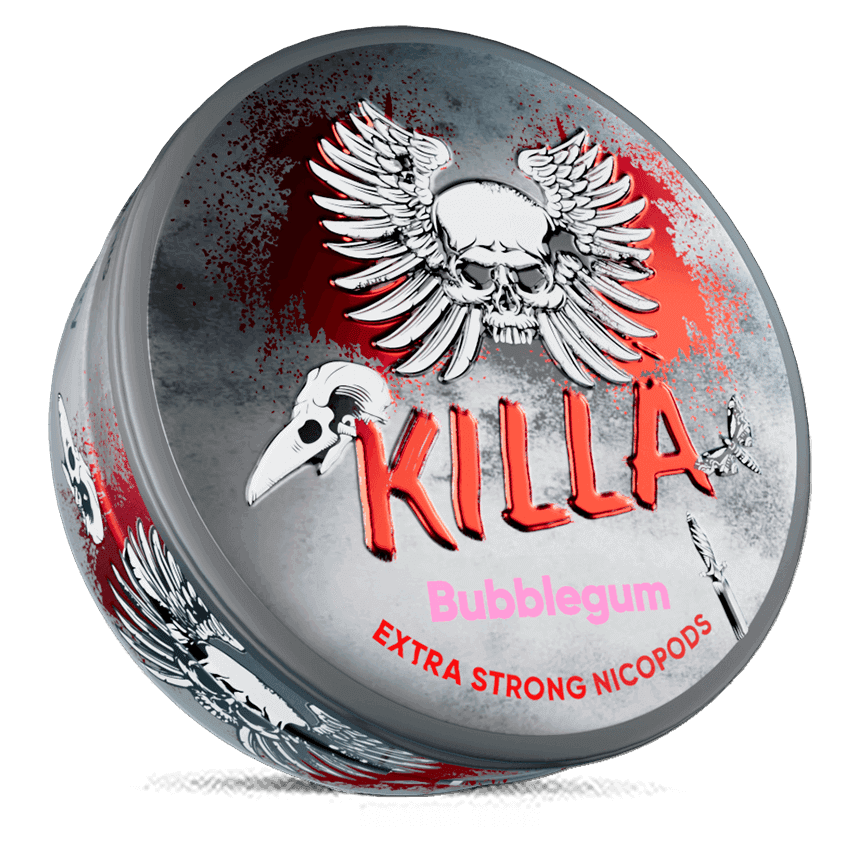 Killa Bubblegum Nicotine Pouches