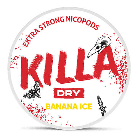 Killa Dry Banana Ice Nicotine Pouches
