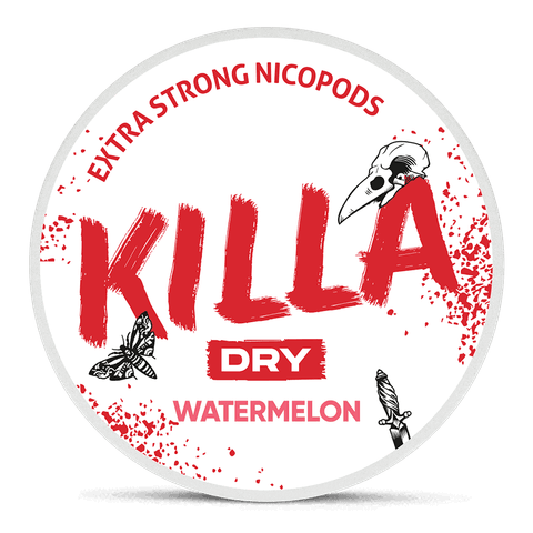 Killa Dry Watermelon Nicotine Pouches