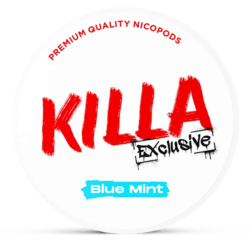 Killa Exclusive Blue Mint Nicotine Pouches