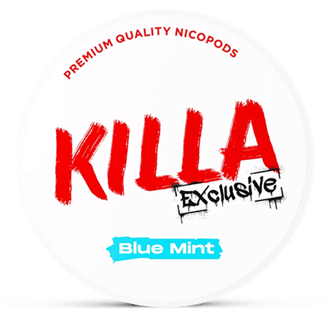 Killa Exclusive Blue Mint Nicotine Pouches