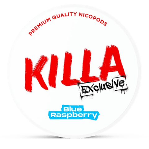 Killa Exclusive Blue Raspberry Nicotine Pouches