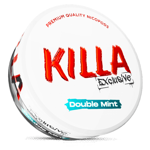 Killa Exclusive Double Mint Nicotine Pouches
