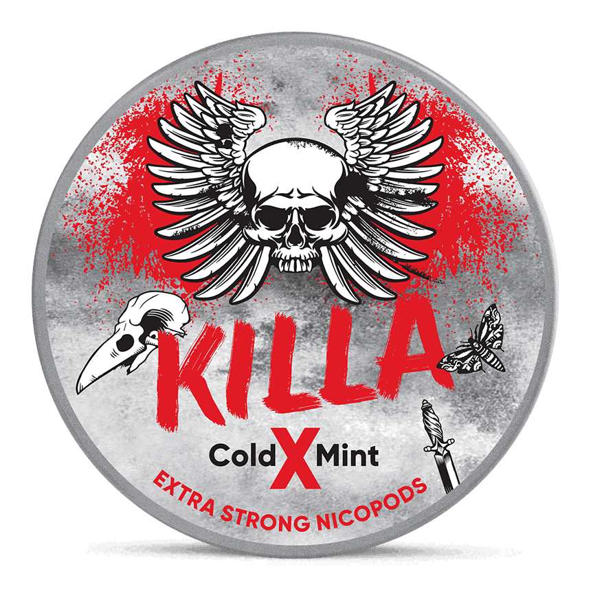 Killa X Cold Mint Nicotine Pouches