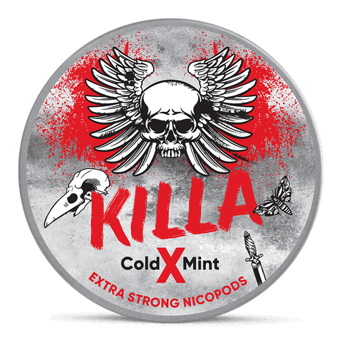Killa X Cold Mint Nicotine Pouches
