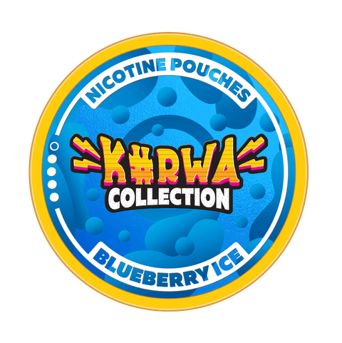 KURWA COLLECTION Blueberry Ice 12MG