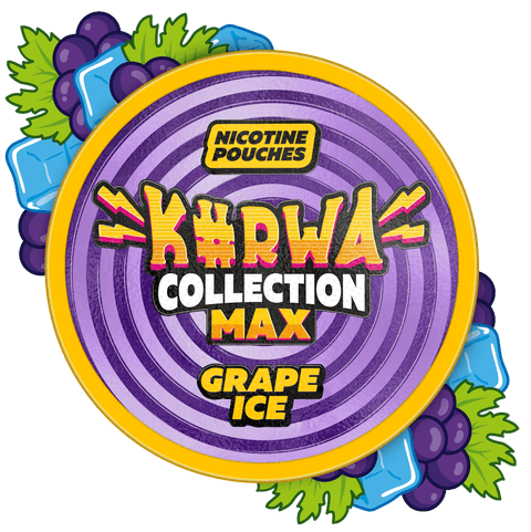 KURWA COLLECTION MAX Grape Ice 43MG