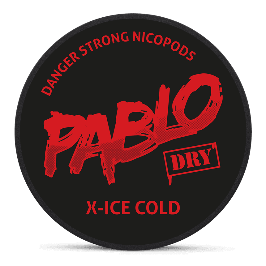 Pablo Dry X-Ice Cold Nicotine Pouches