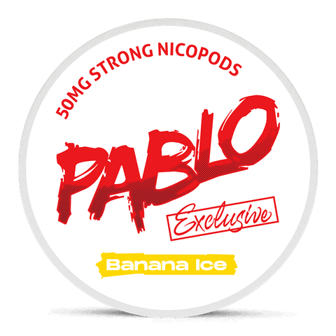 Pablo Exclusive 50 mg Banana Ice Nicotine Pouches