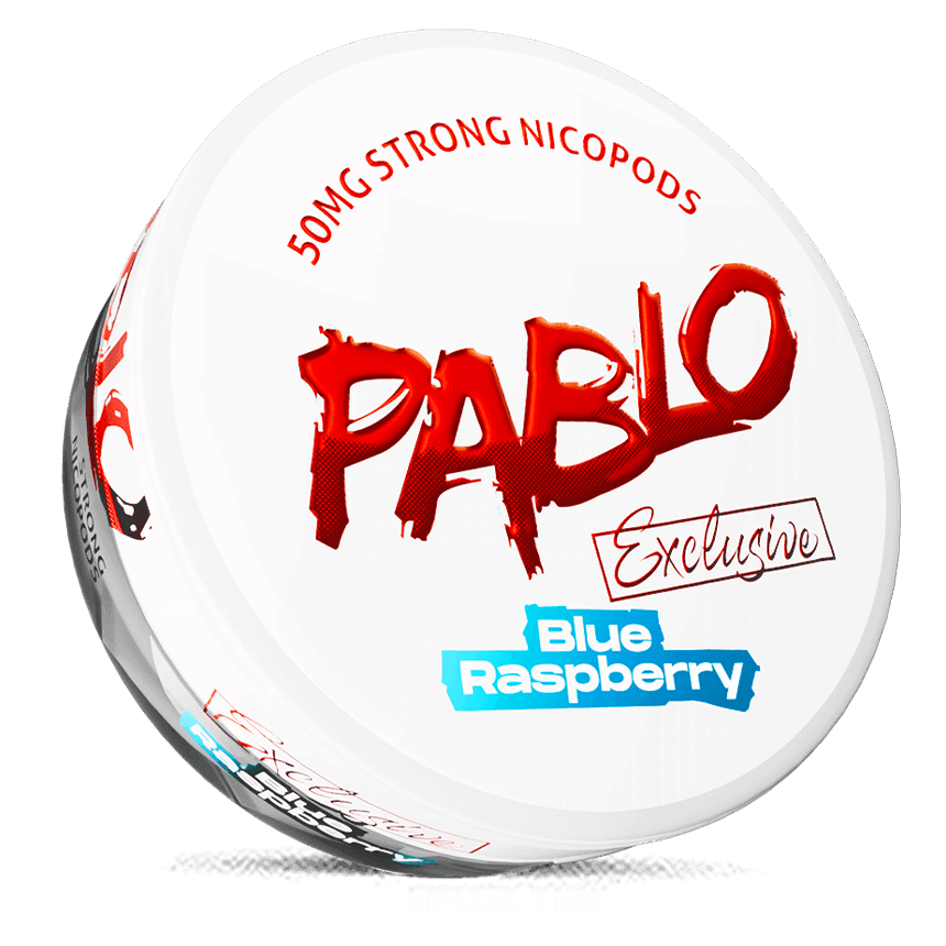 Pablo Exclusive 50 mg Blue Raspberry Nicotine Pouches