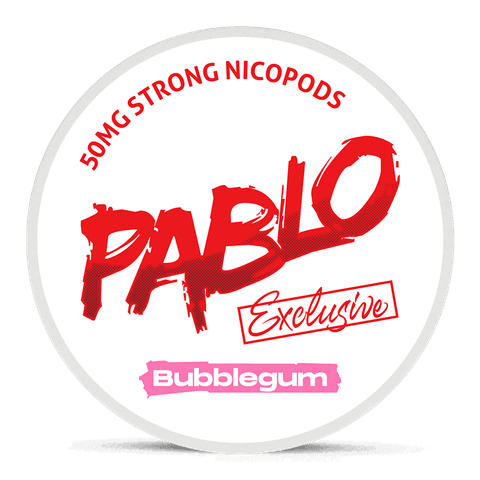 Pablo Exclusive 50 mg Bubblegum Nicotine Pouches