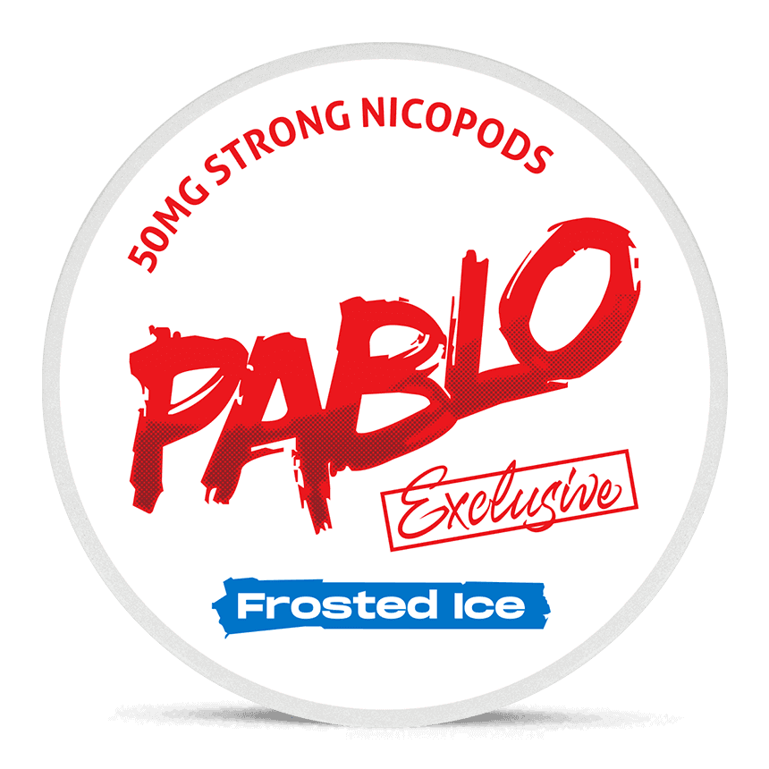 Pablo Exclusive 50 mg Frosted Ice Nicotine Pouches